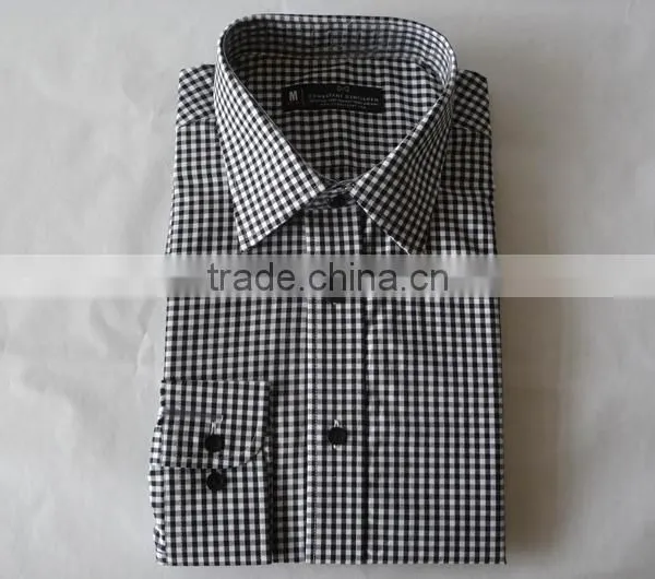 For Sale Latest Designs Plaids Mens Fashion Dress Shirts photo-3