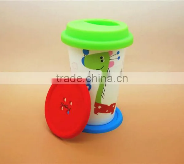Custom Rectangle Soft Pvc Coaster/rubber Round Cup Coaster/silicone Circle Mat photo-2