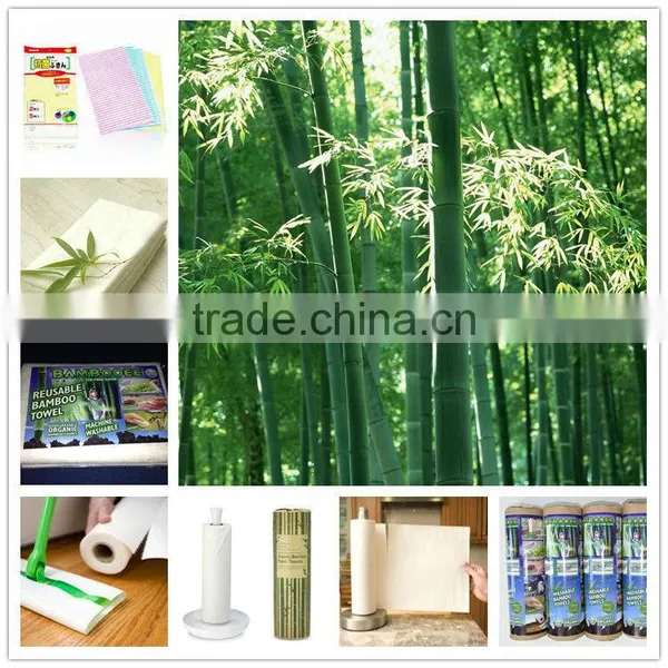 Printed Needle Punched Bamboo Fiber Super Non-woven Cleaning Cloth photo-4