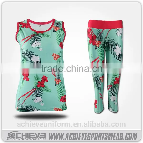Wholesale Women Gym Jacket/ Blank Yoga Tops, High Waisted Yoga Pants photo-3