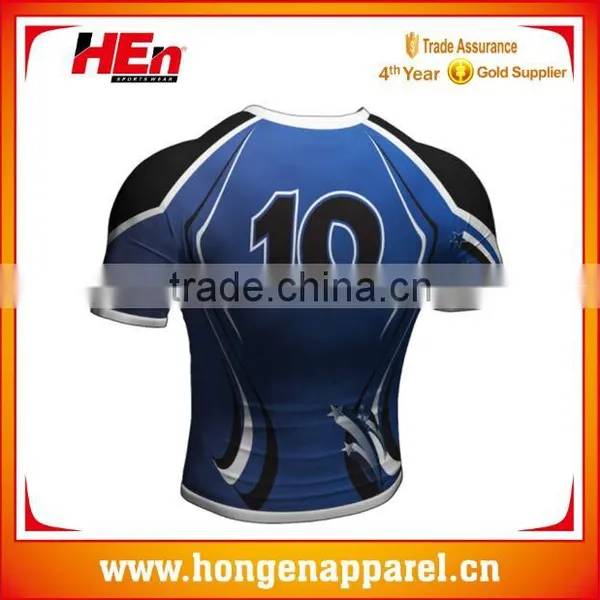Hongen Apparel Custom Camo Rugby Shirts Digital Printed Rugby Team Jerseys photo-2