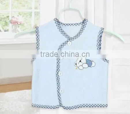 Soft Cool Baby Summer Clothes White Vest Baby Toddler Vest photo-2