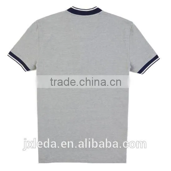 Factory Direct Sale Slim Fit Styling Color Block Baseball Vented Hem Polo Shirt in China photo-2