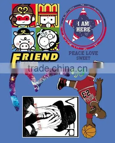 Custom Plastisol Good Washing CMYK Offset Printing Method Heat Transfer photo-5