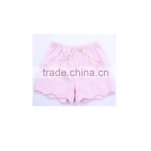 Wholesale Chevron Monogrammed Seersucker Shorts photo-5