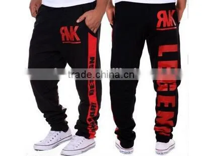 Men Active Trousers Sporting Pants Male Track Skinny Leg Soccers Mens Joggers photo-3