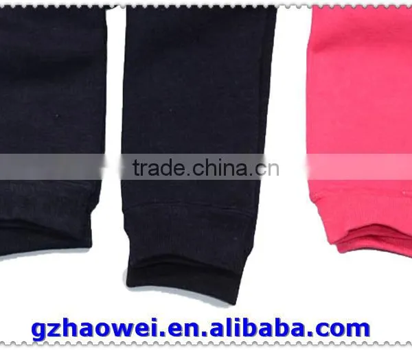 Plain Dyed Soft Fleece Inside Embroidered Kids Pantyhose photo-3
