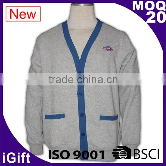 Latest Design Men Pullover Sweater Soft Hoodie Pullover photo-6