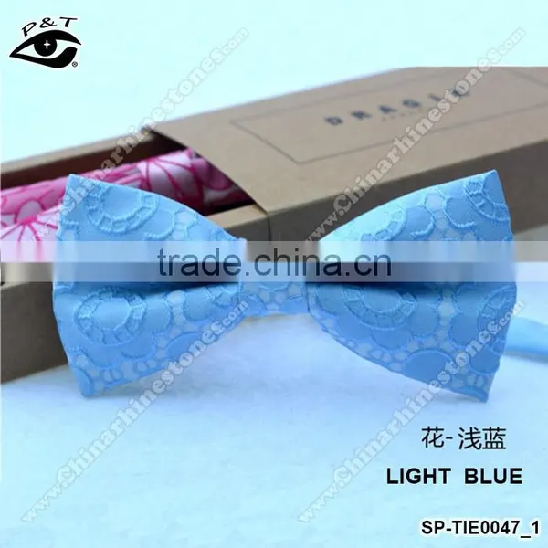 New Design High Quality Jacquard Floral Bow Tie For Wedding Party Dance photo-6