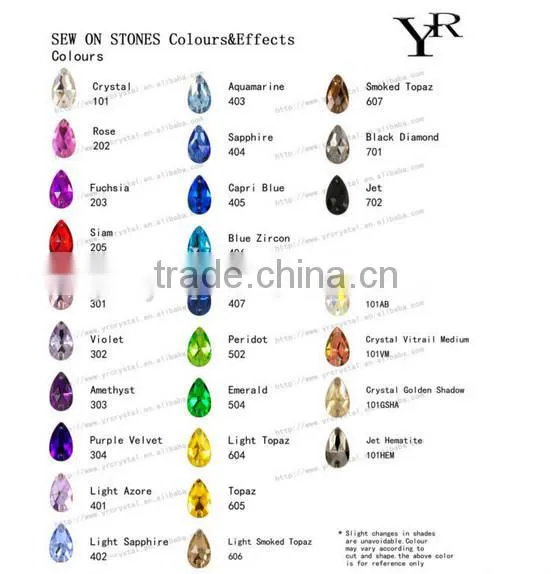 AB Color Sew on Crystal AB Rhinestones photo-5