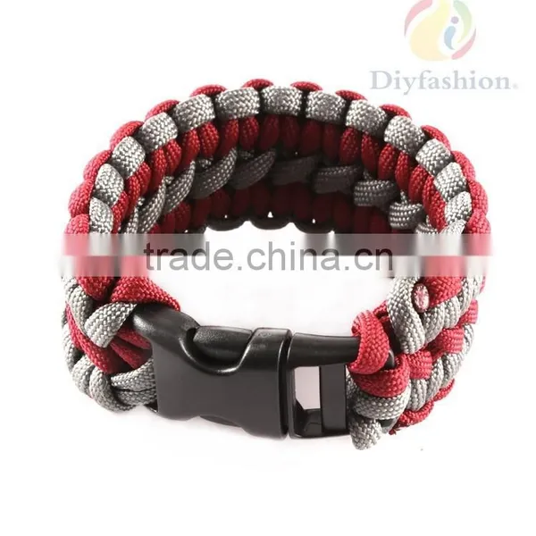 HOT SALE Promotional High Quality Survival Bracelet Paracord PC-6009-3 photo-3