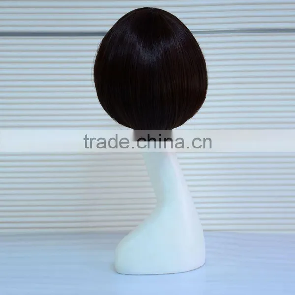 High Quality 2016 New Fashion Pink Wavy Short Bob Wig For Female Model photo-2