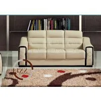 Simple Modern Leather Sofa L.p538 photo-2