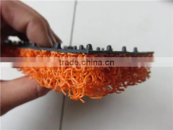 13mm 3.7kg/sqm Cheap and Eco-friendly Double Color PVC Car Mat With Nail Backing for Malaysia Market photo-4