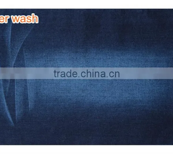 Crosshatch Stripe Compact Siro Spinning Denim Fabric Price photo-3