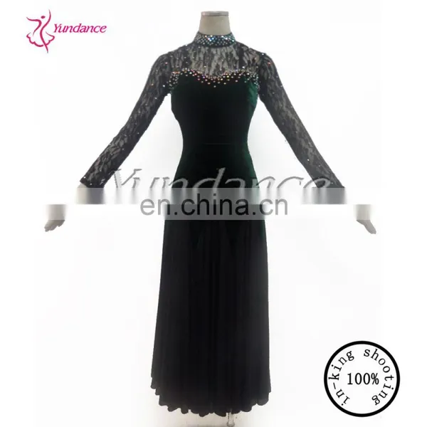 MP117 Custom Made Elegant Fabric Lace Evening Dresses