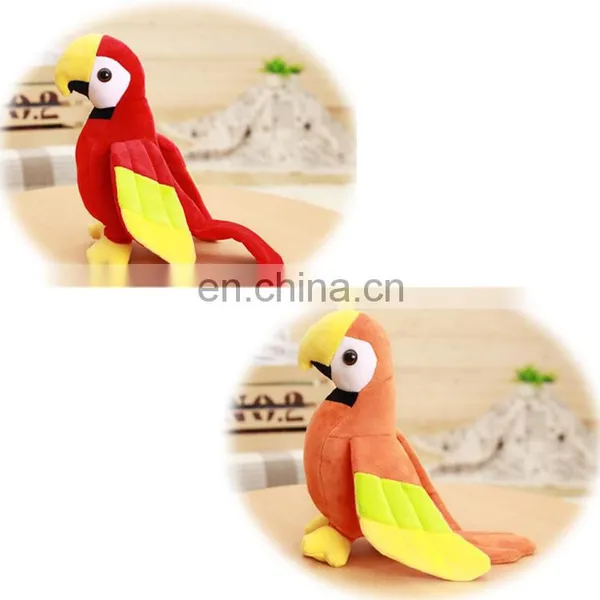 High Quality Soft Stuffed Parrots Toys Wholesale photo-5
