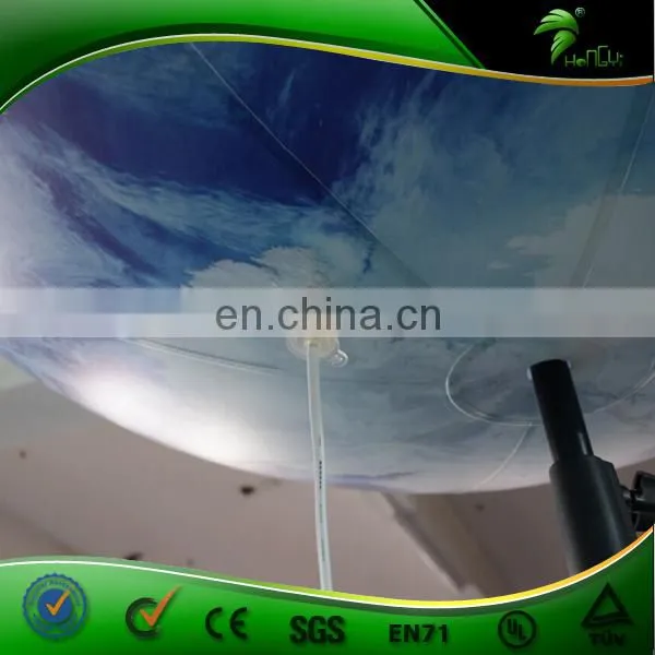 New Design Inflatable Earth Balloon With Tripod Stand and LED Light for Advertising and Promotion photo-3