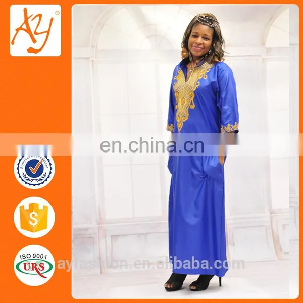 New Brocade Dashiki African Bazin Riche Embroidery Design Dress photo-2
