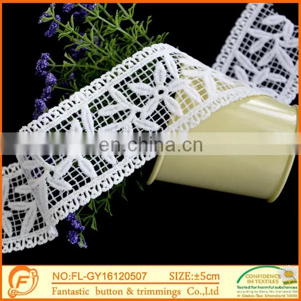 Flower Trimming Laces And White Lace China Fabric Lace Wholesale Tassels photo-4