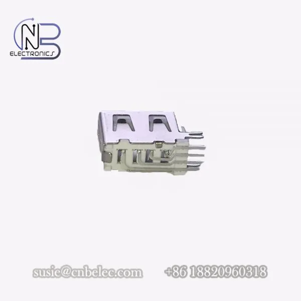 OEM 2.0 4 Pin Type A Female USB Connector USB Port Plug From Shenzhen Manufacturer photo-2