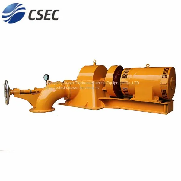 Francis Hydro Turbine 50kw and Water Turbine Generators for Horizontal Francis Turbine