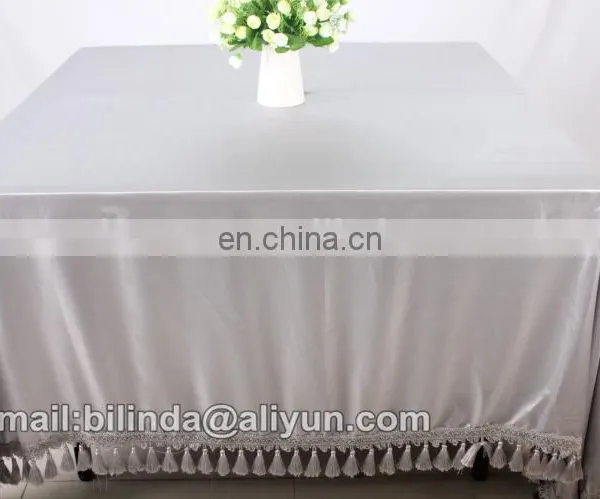 Decorative Round Tassels Table Cloth for Decoration Fringe photo-5
