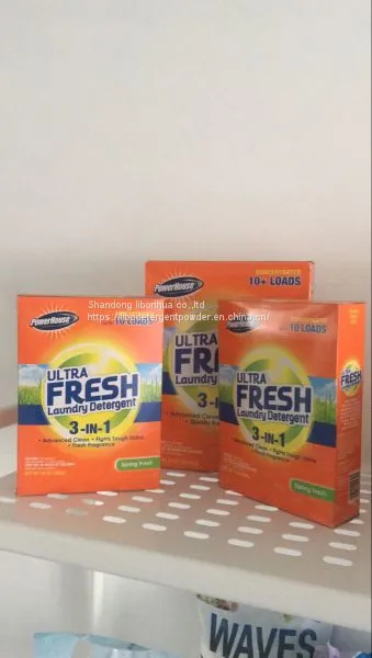Box Packing Detergent Powder to Middle Asia
