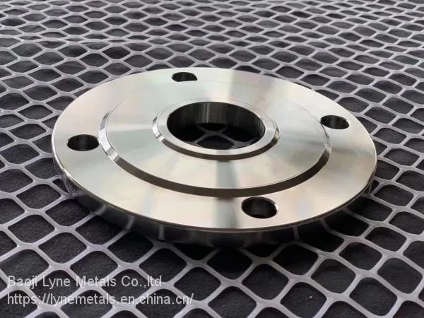 Pure or Alloy Titanium Forged Flange ASTM B16.5 or EN1092-1 photo-5