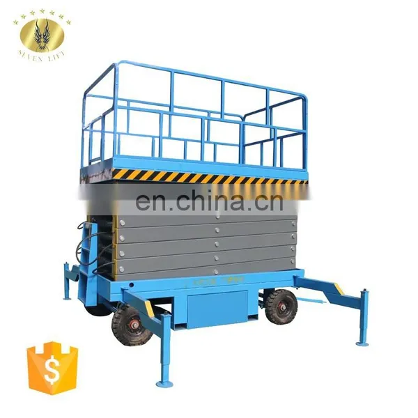 7LSJY Shandong SevenLift Hydraulic Aerial Manual Work Electro Hydraulicscissor Lifting Table Platform With Scissors photo-4