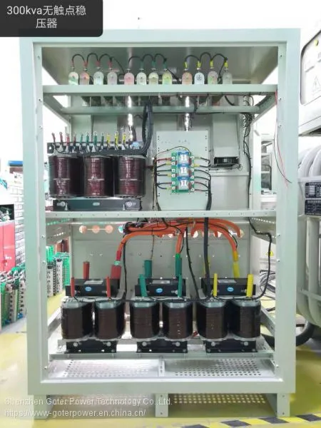 High Power 3 Phase 300KVA AVR Automatic Voltage Regulator For Generator photo-3