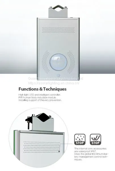 China Factory Product Integrated Solar Power Modern Outdoor Lighting photo-3
