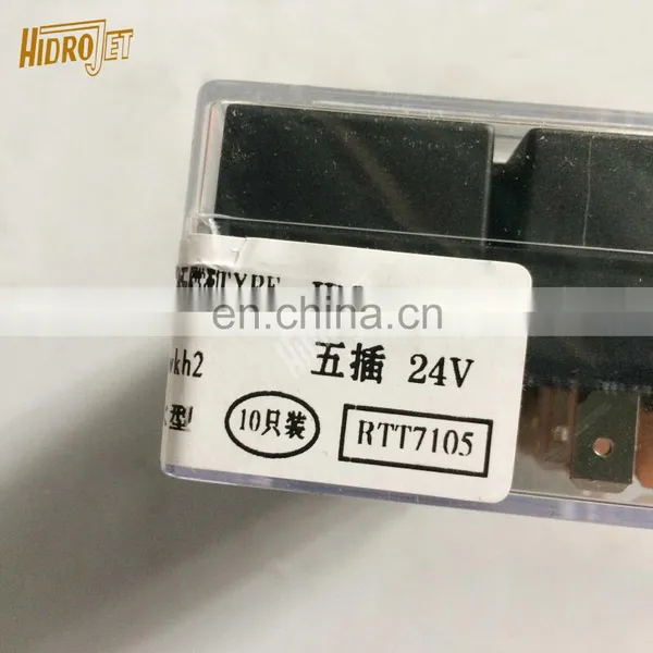 Auto Parts Black Relay 80a 24v 5pin JD2914 Waterproof Car Relay for Sale photo-2