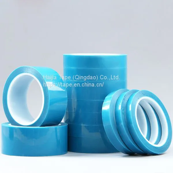 High Temperature MOPP Blue Tape No Residue Glue PET Refrigerator Tape With Wear Resistant photo-3