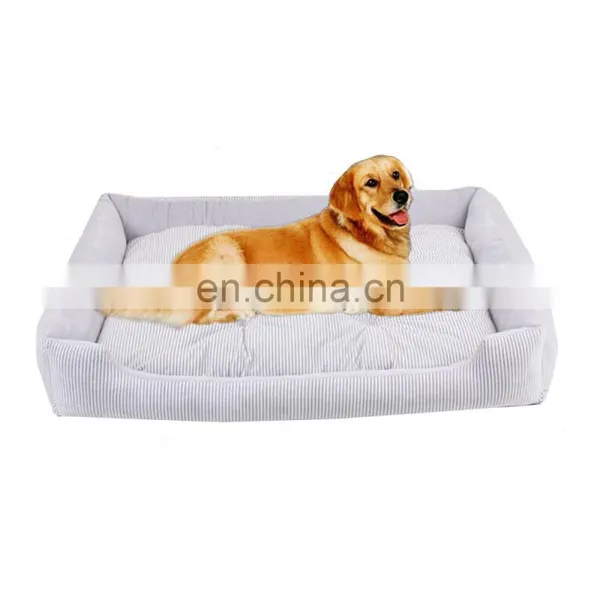 Factory Hot Sell Comfortable Dog Bed Rectangle Pet Bed Removable Mattress for All Kinds of Animals photo-2