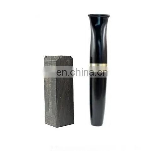 Purple Light Sandalwood Ebony Log Black Sandalwood Cigarette Holder Making Raw Material Natural Wood Cube Cheap Wooden Block photo-3