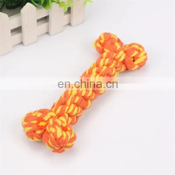 Multiple Types Pet Variety Health Benefits Strong Chew Bone Cotton Rope Dog Toys photo-3