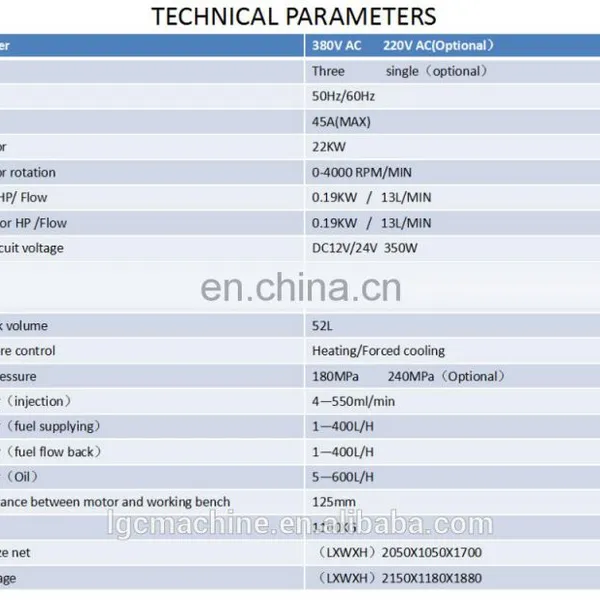 Multi-function Automobile LGC-CR738 Heui Common Rail Diesel Injector Pump Test Bench photo-6