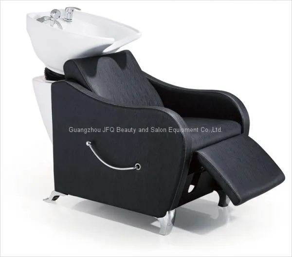 Shampoo Chair Salon Furniture Fireproof Leather Barber Chaires With Footrest Ajustable