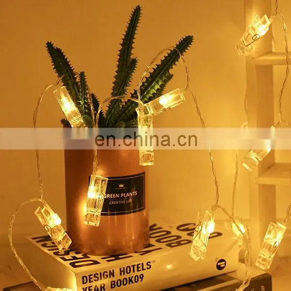 Led Photo Clip Holiday Curtain String Lights Garden Home Garden Christmas Indoor Outdoor Decoration Fairy Light photo-4