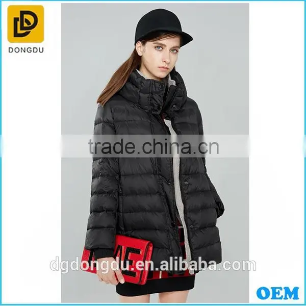 2016 European Women Feather Down Winter Coats