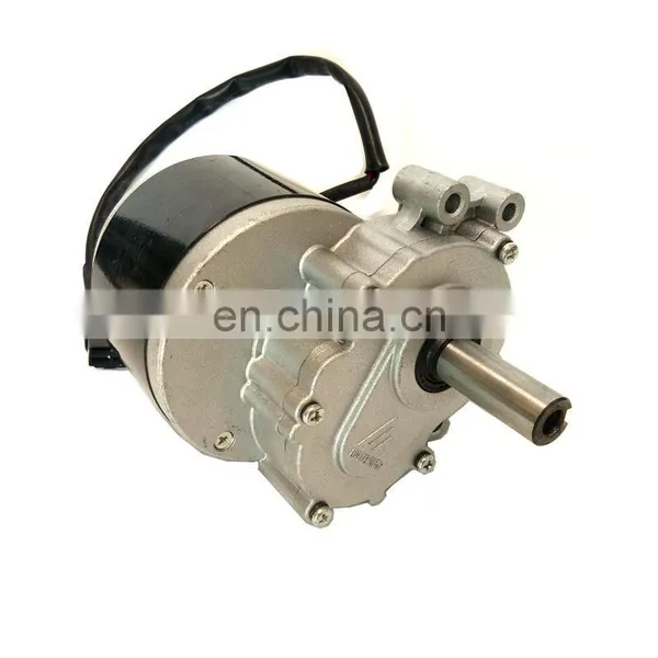 12V Geared 24 Volt Dc Motor Bike High Torque Wheel Dc Motor For Wheelchair photo-6