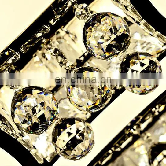 Led Ceiling Lamp Fashion Crystal Ceiling Lamp Stainless Steel Creative Led Lightings photo-6