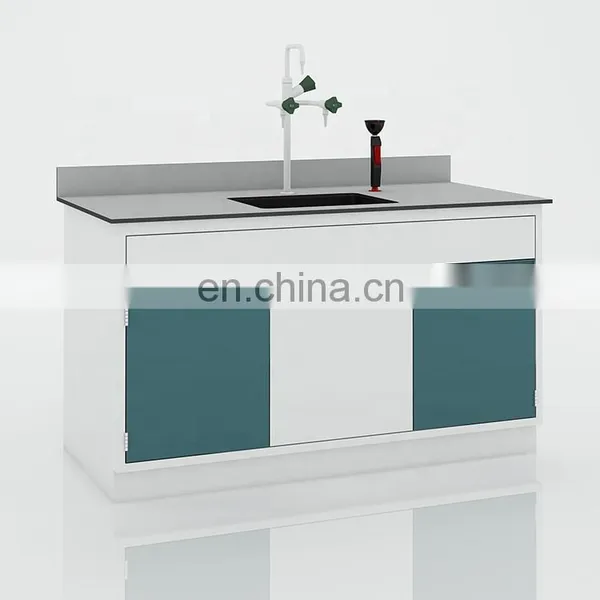 School Research Institute Lab Furniture Table Work Table Metal Work Bench photo-4
