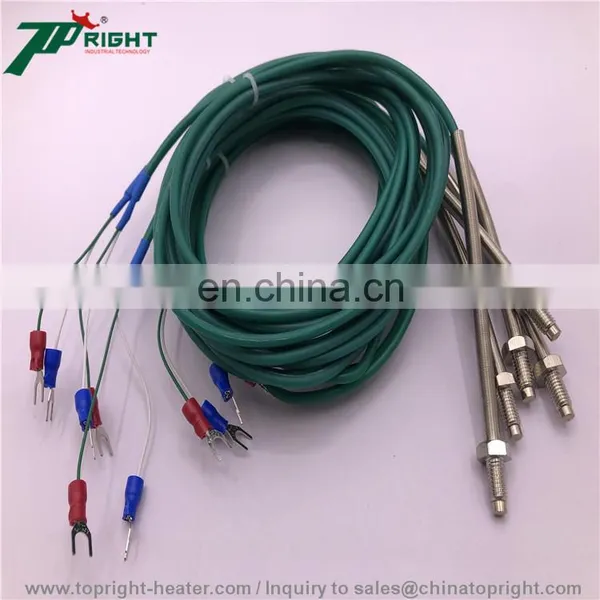1.5m Tf/pvc Cable for Thermocouple J Temperature Sensor With M6/spring Thread Probe photo-6