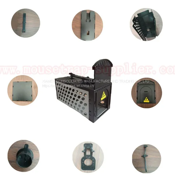 Humane Plastic Mouse&Rat Trap Cage Live Catch and Release Rodent Control photo-3