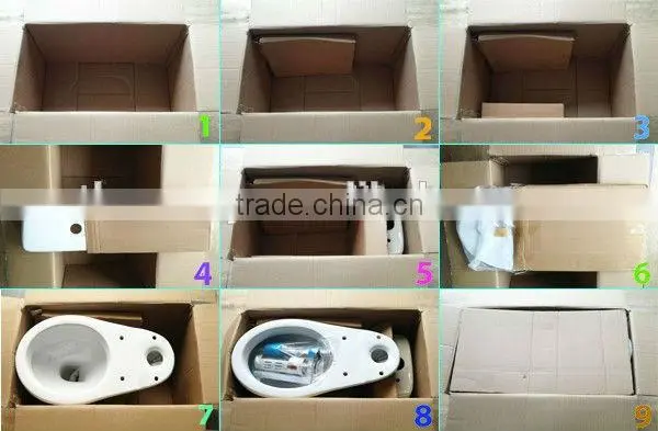 Western Style Wholesale Home Used Ceramic Two Piece Toilet photo-3