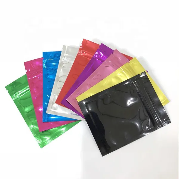 Custom Printing Eighth Ounce Black/Clear Barrier Bags Packaging Bag photo-3