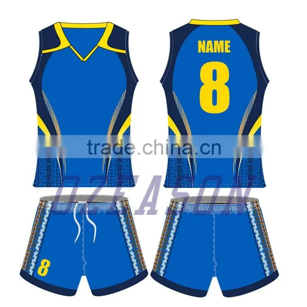 Custom Sublimation Volleyball Jersey Design for Men photo-6