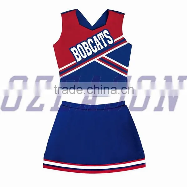 High Quality Spandex Youth Hot Sexy Girls Cheerleading Uniforms photo-6